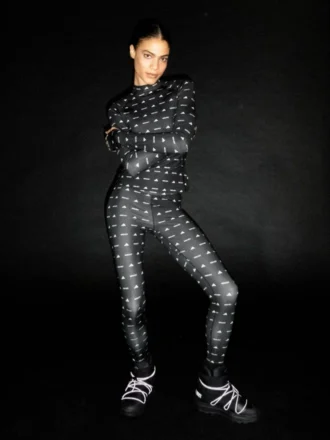 Adidas X Moon Boot Black Long Sleeve Top