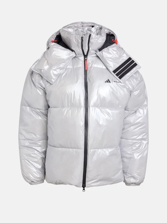 Adidas X Moon Boot Silver Puffer Jacket Adidas X Moon Boot Silver Puffer Jacket