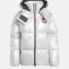 Adidas X Moon Boot Silver Puffer Jacket Adidas X Moon Boot Silver Puffer Jacket