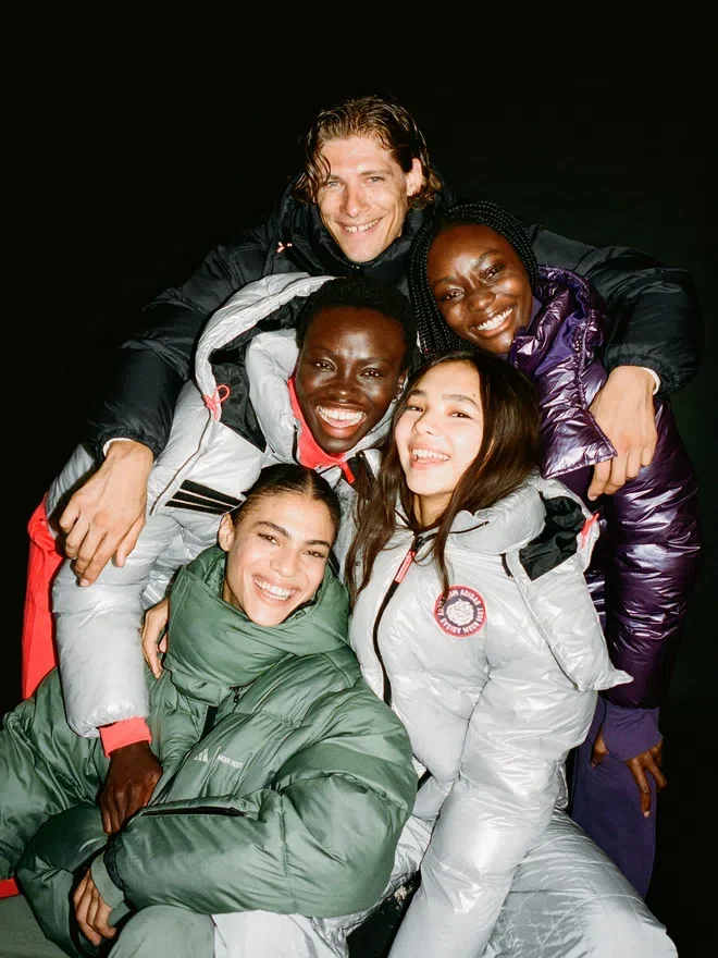 Adidas X Moon Boot Silver Puffer Jacket Adidas X Moon Boot Silver Puffer Jacket