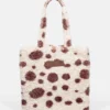 Brown Furry Tote Bag Brown Furry Tote Bag