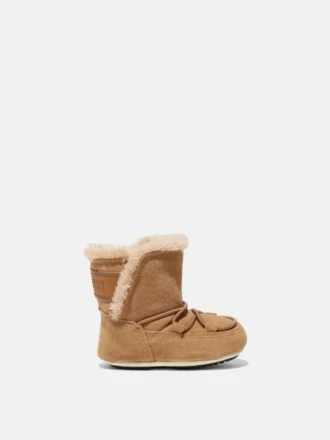 Crib Brown Suede Boots Crib Brown Suede Boots