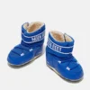 Crib Electric-Blue Nylon Boots