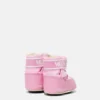 Crib Pink Nylon Boots