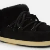 Evx Black Suede Mules