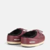 Evx Burgundy Nylon Mules Evx Burgundy Nylon Mules