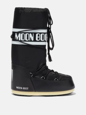 Icon Black Nylon Boots