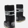 Icon Black Nylon Boots