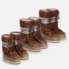 Icon Brown Nylon Boots