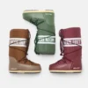 Icon Burgundy Nylon Boots