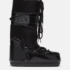 Icon Glance Black Satin Boots