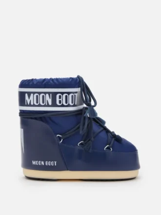 Icon Low Blue Nylon Boots