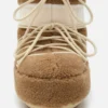 Icon Low Camel Fleece Boots