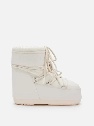 Icon Low Cream Rubber Boots