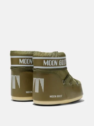 Icon Low Khaki Nylon Boots