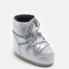 Icon Low Silver Glitter Boots