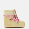 Icon Low Yellow Suede Boots