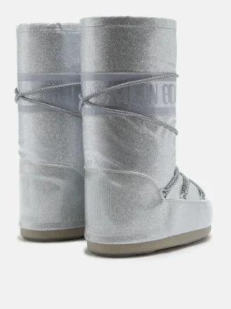 Icon Silver Glitter Boots