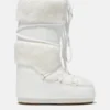 Icon White Faux-Fur Boots