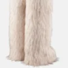Jacquemus + Moon Boot Icon Yeti High White Faux-Fur Boots