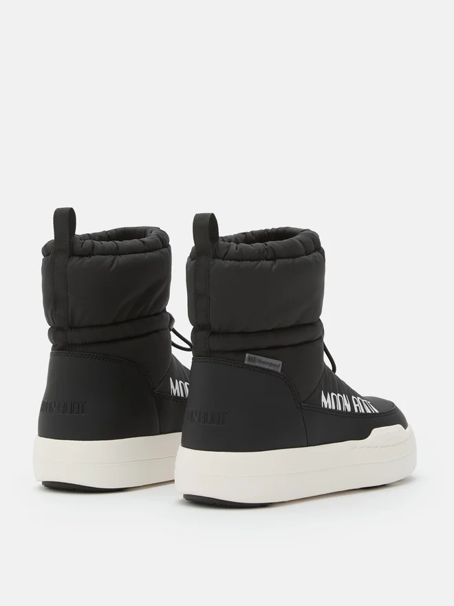 Junior Park Black Tube Mid Boots Junior Park Black Tube Mid Boots