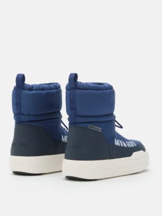 Junior Park Navy Tube Mid Boots
