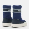 Junior Park Navy Zip High Boots Junior Park Navy Zip High Boots