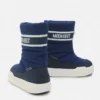 Junior Park Navy Zip High Boots Junior Park Navy Zip High Boots