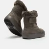 Junior Park Strap Anthracite Suede Boots