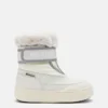 Junior Park Strap Cream Boots