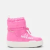 Junior Park Tube Pink Glitter Mid Boots
