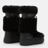 Ltrack Black Faux-Fur High Boots Ltrack Black Faux-Fur High Boots