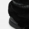Ltrack Black Faux-Fur High Boots Ltrack Black Faux-Fur High Boots
