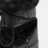 Ltrack Low Black Faux-Fur Boots Ltrack Low Black Faux-Fur Boots