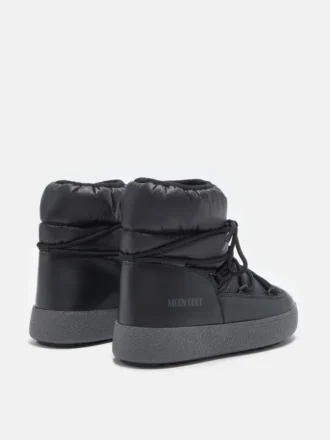 Ltrack Low Black Nylon Boots