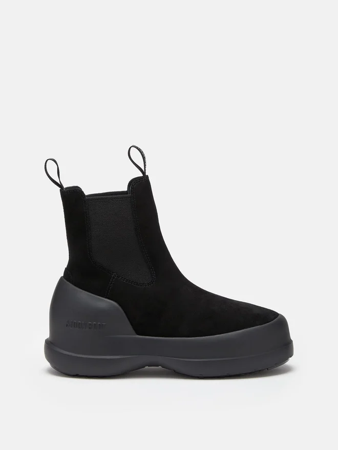 Luna Black Suede Chelsea Boots Luna Black Suede Chelsea Boots