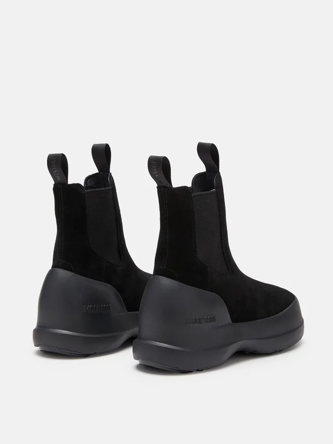 Luna Black Suede Chelsea Boots Luna Black Suede Chelsea Boots