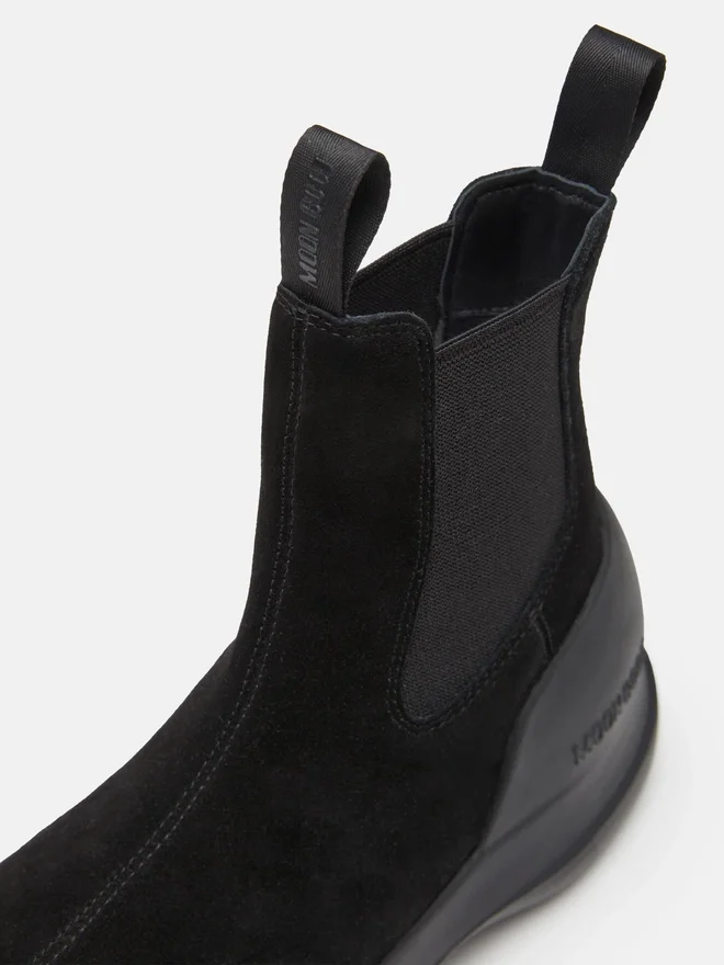 Luna Black Suede Chelsea Boots Luna Black Suede Chelsea Boots