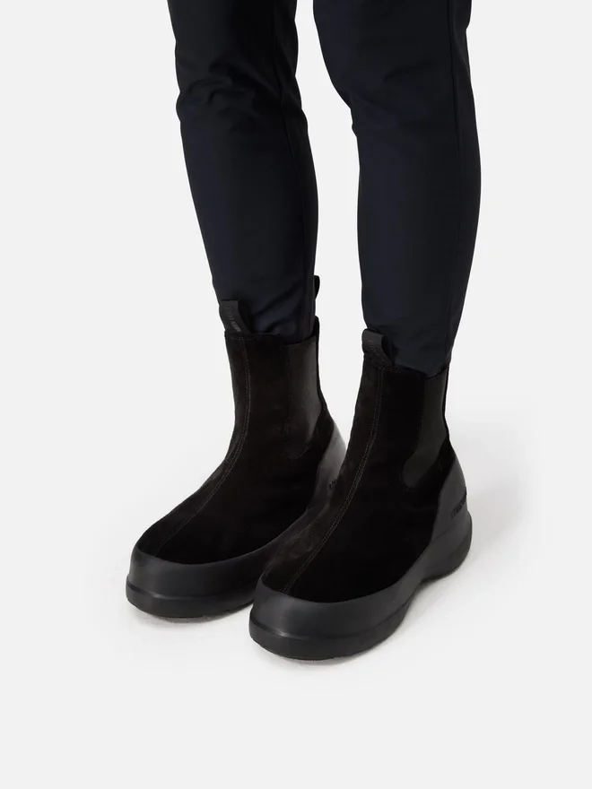 Luna Black Suede Chelsea Boots Luna Black Suede Chelsea Boots