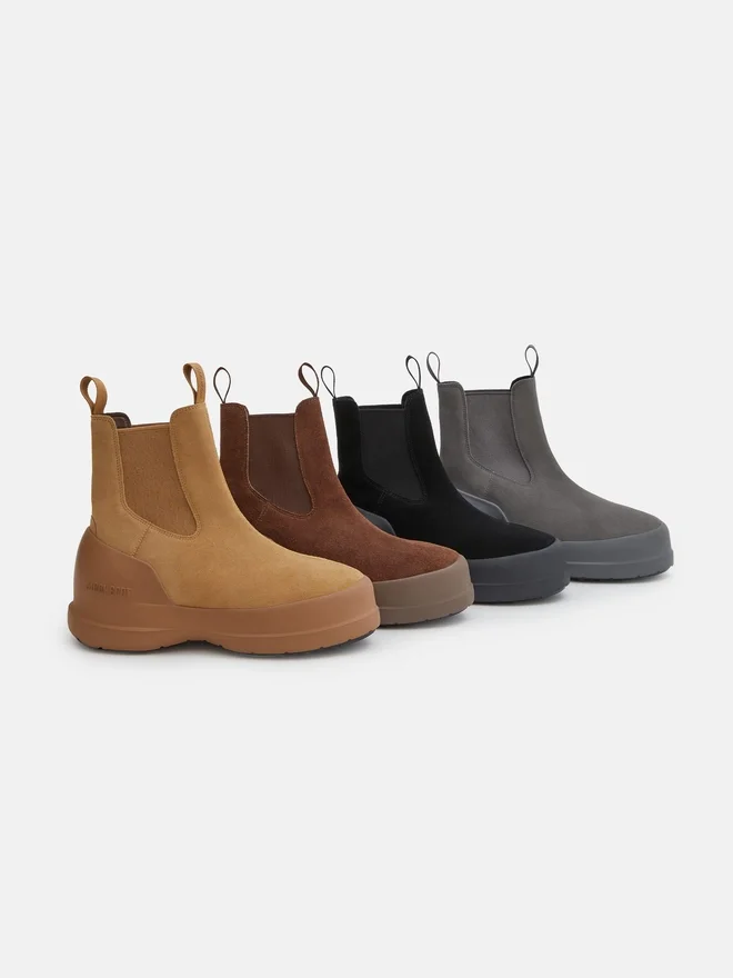 Luna Black Suede Chelsea Boots Luna Black Suede Chelsea Boots