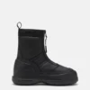 Luna Black Zip Boots