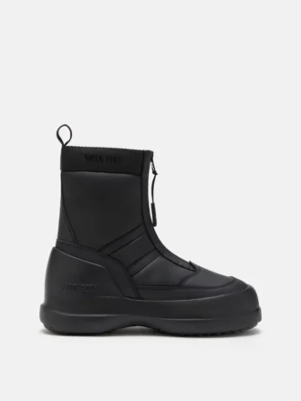 Luna Black Zip Boots