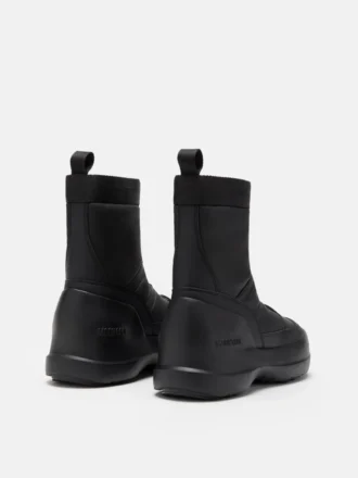 Luna Black Zip Boots