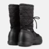 Mezzaluna Black Quilted High Boots Mezzaluna Black Quilted High Boots