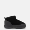 Mezzaluna Black Suede Low Boots Mezzaluna Black Suede Low Boots