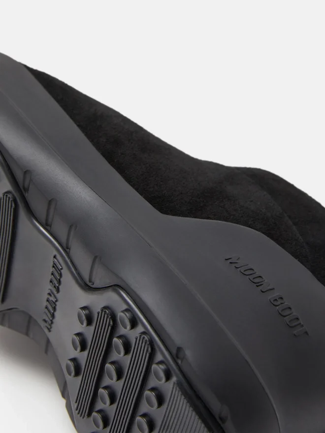 Mezzaluna Black Suede Low Boots Mezzaluna Black Suede Low Boots