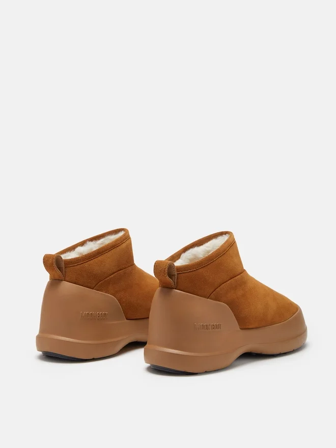 Mezzaluna Brown Suede Low Boots Mezzaluna Brown Suede Low Boots