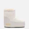 Moon Boot X Guest in Residence Icon Low No Lace White Sand Knit Boots