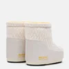 Moon Boot X Guest in Residence Icon Low No Lace White Sand Knit Boots