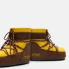Moon Boot X Guest in Residence Icon Low Nylon Sunflower & Cocoa Boots